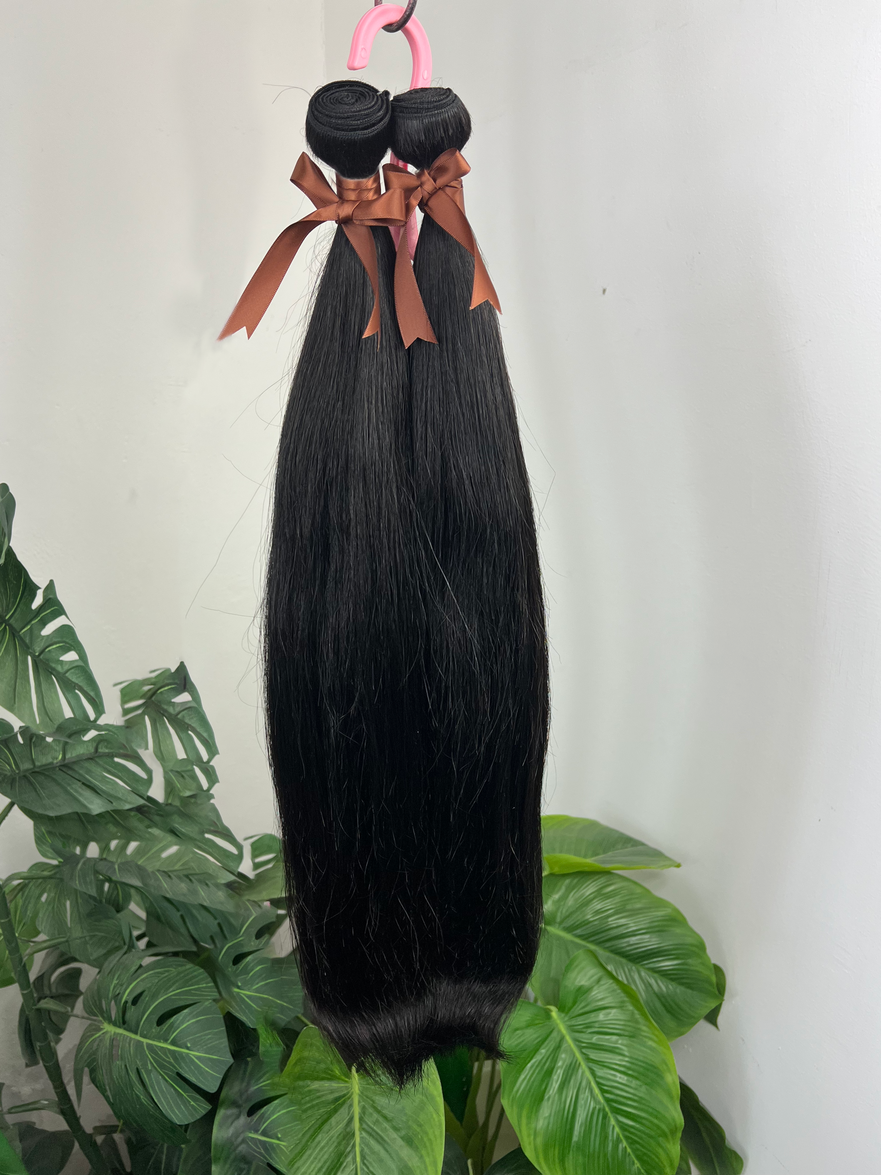 Cortina de 2 Metros💗 Natural 24"