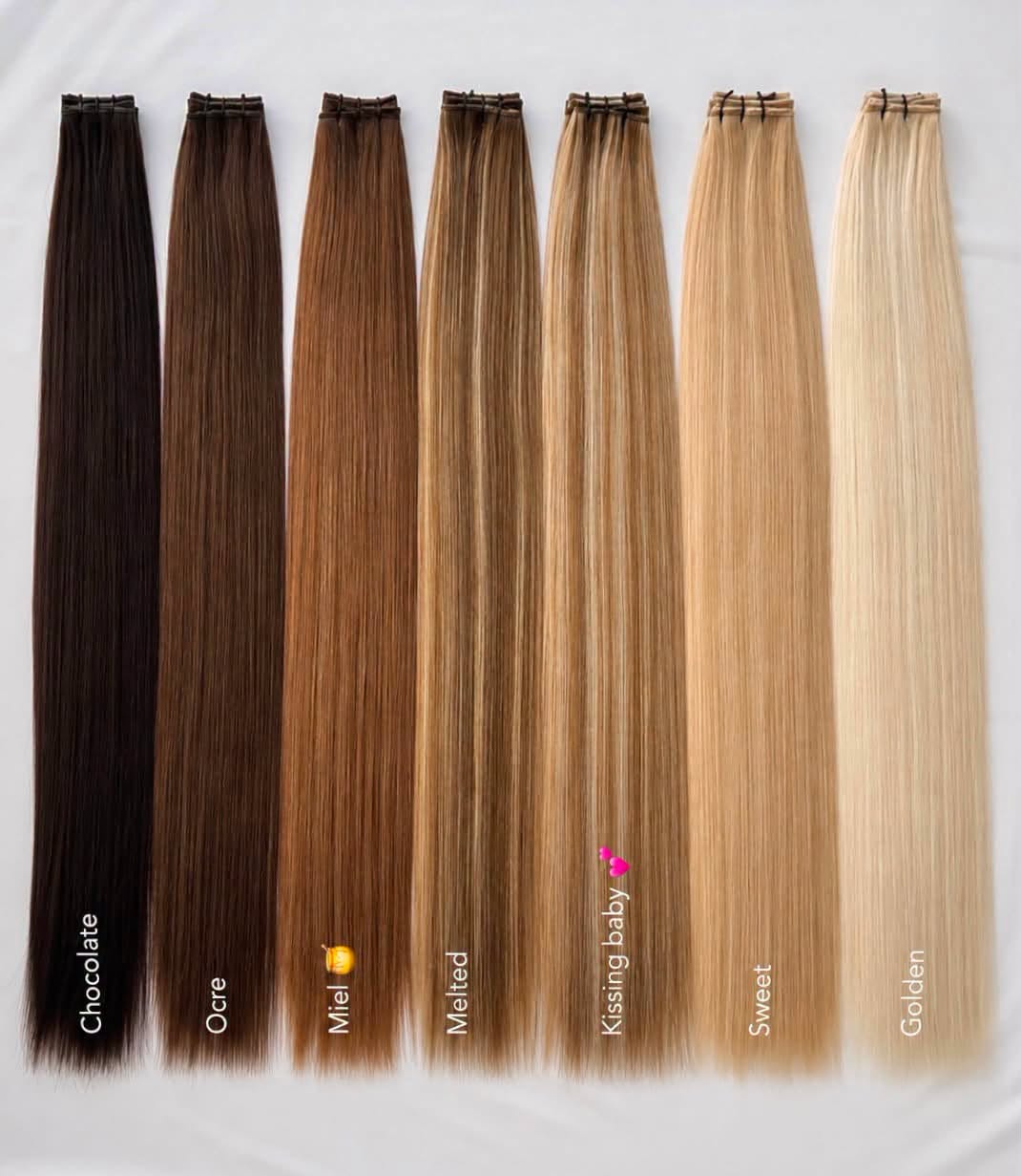 Cortina de 2 Metros💗 Natural 18"